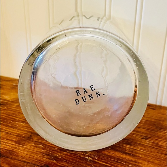 BELIEVE Rae Dunn Bubble Glass Vase Jar - Picture 3 of 3